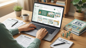 Creating Passive Income as an ESL Teacher: Publishing Materials on TeachersPayTeachers and Beyond